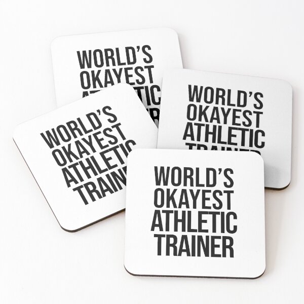 Item preview, World's Okayest Athletic Trainer designed and sold by TeesYouWant.