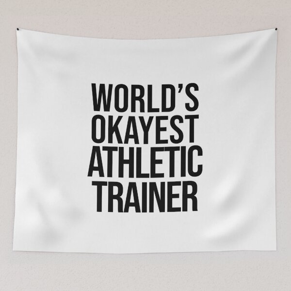 Item preview, World's Okayest Athletic Trainer designed and sold by TeesYouWant.