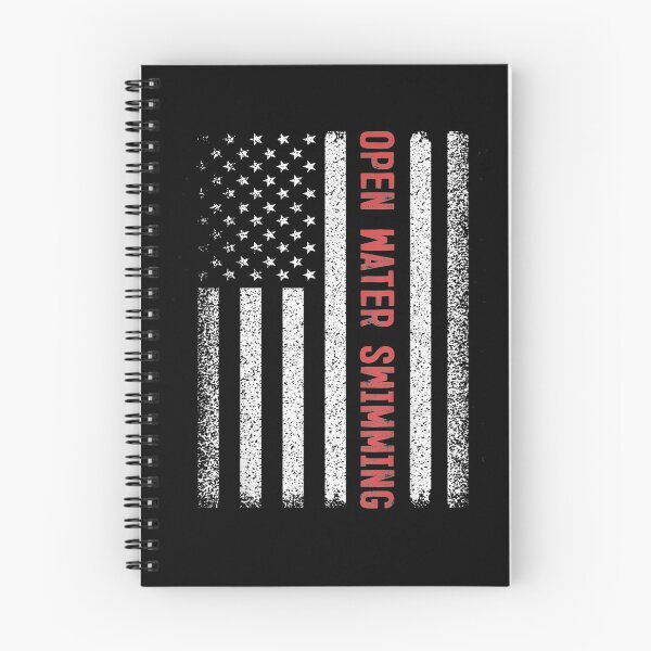 Item preview, Open Water Swimming American Flag 4th Of July designed and sold by zpruby.