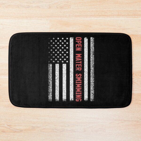 Item preview, Open Water Swimming American Flag 4th Of July designed and sold by zpruby.