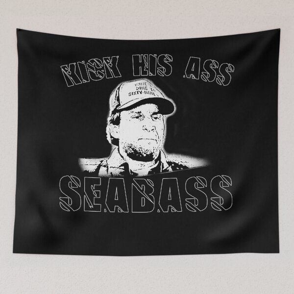 Item preview, Gift Idea Dumb & Dumber Kick his ass Sea bas designed and sold by BalLinda.