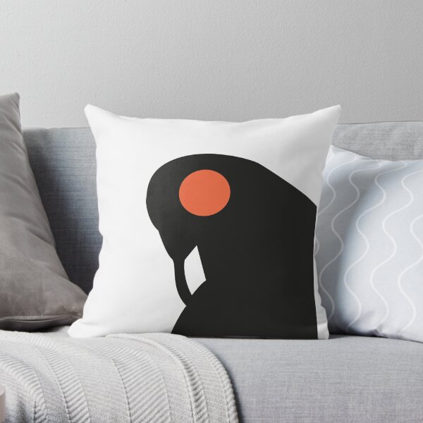 Songbird, Guardian of Columbia Throw Pillow