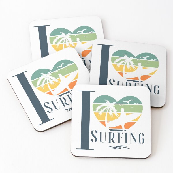 Item preview, I Love Surfing designed and sold by nellylebrun.