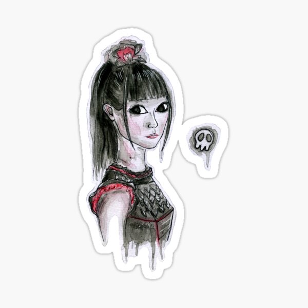 Item preview, BABYMETAL Su Metal Watercolor designed and sold by Kira Shaw.