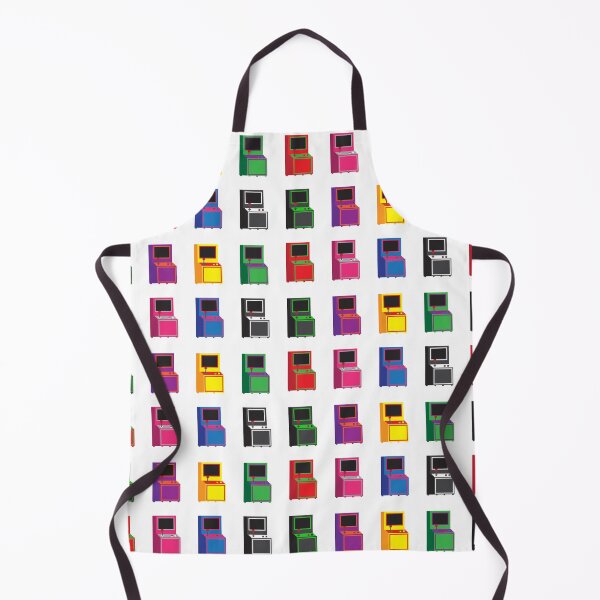 Item preview, PIXEL ARCADE MACHINE PATTERN designed and sold by Azjenco.