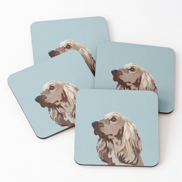 Item preview, English Cocker Spaniel Illustration designed and sold by Brownflower28.