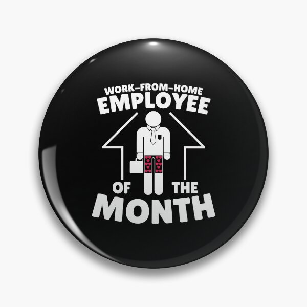 Item preview, Work From Home Employee of the Month Telework Teleworker Long Sleeve T-Shirt designed and sold by zerniakcor.
