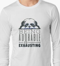 Shih Tzu Being Adorable Long Sleeve T-Shirt