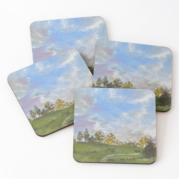 Item preview, beautiful calming relaxing green landscape designed and sold by Nika-Aziz.