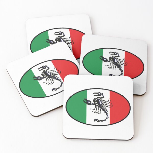 Item preview, Italian Roundel - CLASSIC Scorp designed and sold by abarthshop.