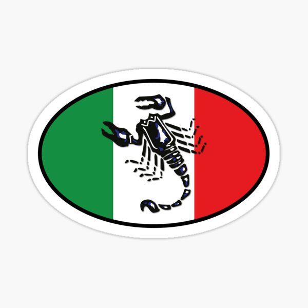Item preview, Italian Roundel - CLASSIC Scorp designed and sold by abarthshop.