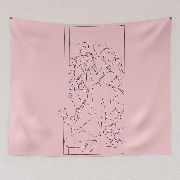 Item preview, Magic Shop Black Outline Print designed and sold by lineartdesigns.
