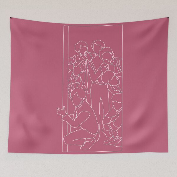Item preview, Magic Shop White Outline Print designed and sold by lineartdesigns.