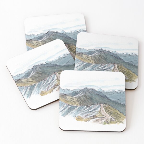 Item preview, Kepler Track Great Walk Watercolour designed and sold by Tom Napper Design.
