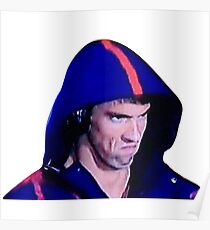 Phelps Gesicht Poster