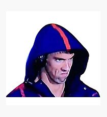 Phelps Face Photographic Print