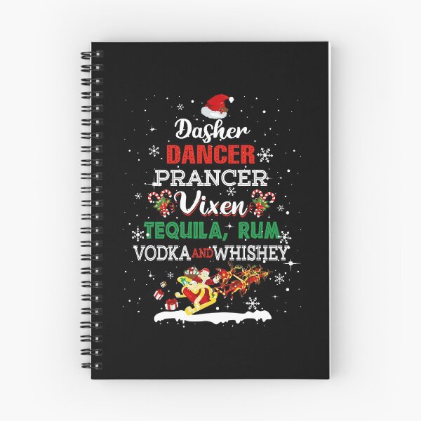 Aperçu de l'œuvre Dasher Dancer Prancer Vixen Tequila Rhum Vodka Whisky Vin créée et vendue par choonhoven.