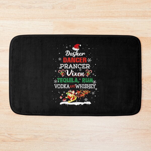 Item preview, Dasher Dancer Prancer Vixen Tequila Rum Vodka Whiskey Wine designed and sold by choonhoven.