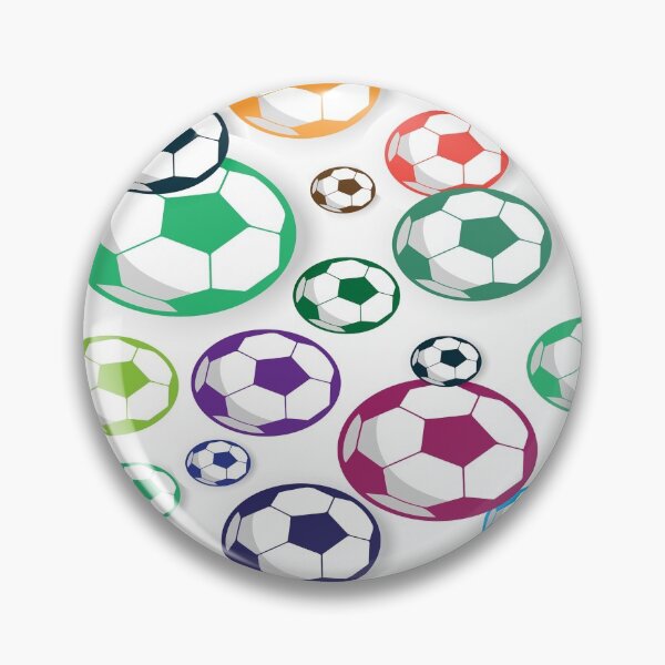 Item preview, 3D Multi-color Footballs Pattern - Football designed and sold by cravingmart.