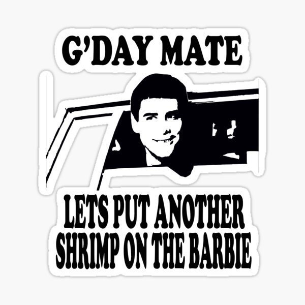 Item preview, Men Women Dumb & Dumber G'day Mate designed and sold by BalLinda.