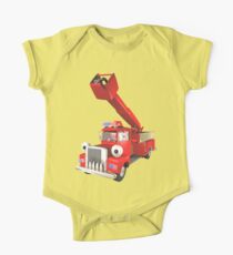 Toy Fire Engine One Piece - Short Sleeve
