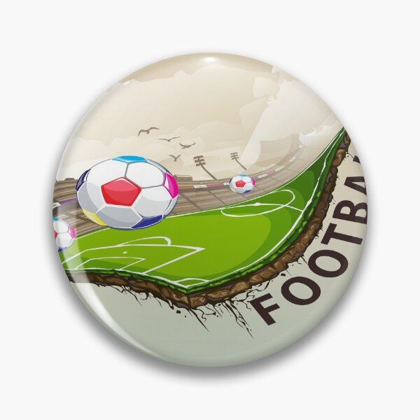 Item preview, Green Natural Football Stadium - Football designed and sold by cravingmart.