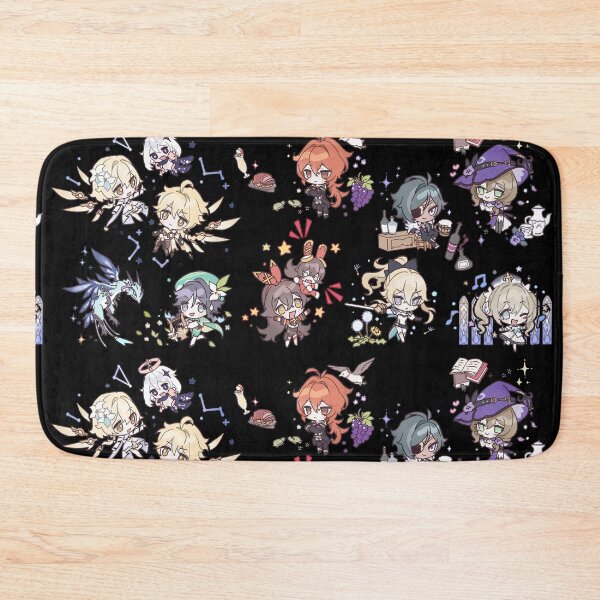 Item preview, Genshin Impact Chibi Characters Assemble  designed and sold by NewEraMutant.