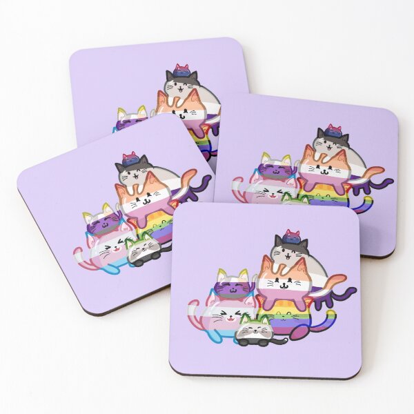 Item preview, Cat stack  designed and sold by Purplepugprints.