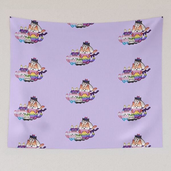 Item preview, Cat stack  designed and sold by Purplepugprints.