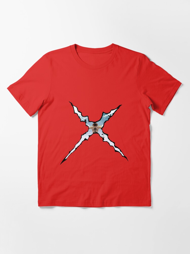 Luffy Detailed Scar | Essential T-Shirt