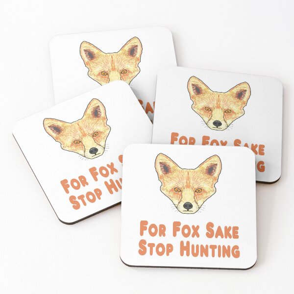 Item preview, For Fox Sake Stop Hunting designed and sold by Mark-Ewbie.
