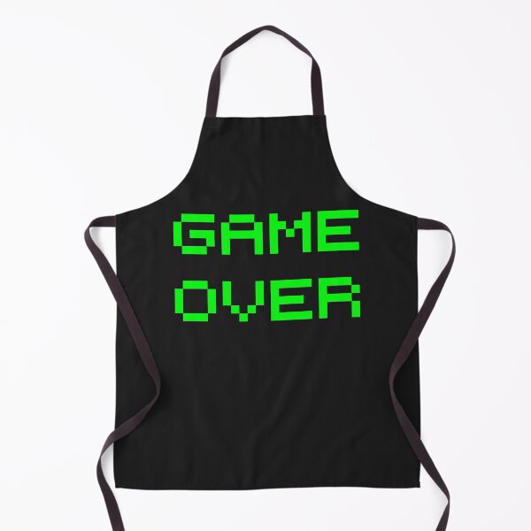 Item preview, RETRO GREEN GAME OVER TEXT designed and sold by Azjenco.