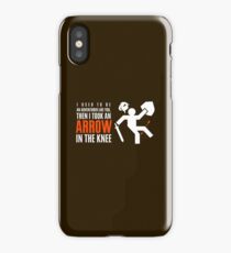 Arrow in the Knee iPhone Case/Skin