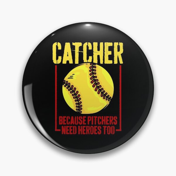 Item preview, Catcher Softball Player designed and sold by CreativeGiftShp.
