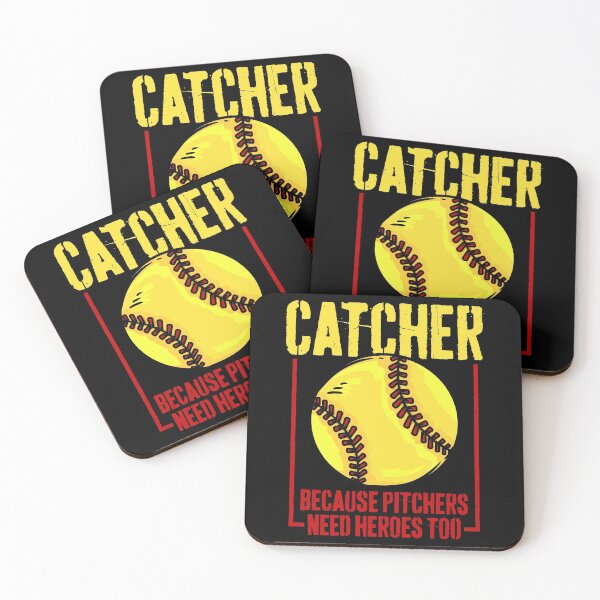 Item preview, Catcher Softball Player designed and sold by CreativeGiftShp.