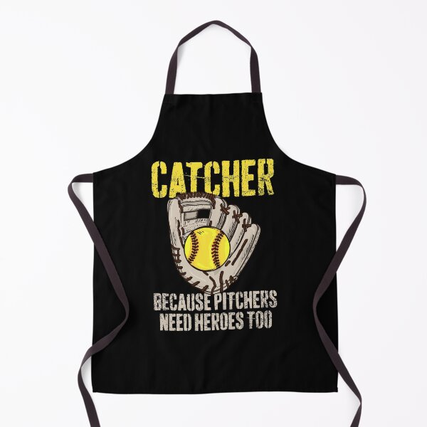 Item preview, Catcher Softball Player Vintage designed and sold by CreativeGiftShp.