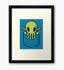 Pocket Cthulhu Framed Print