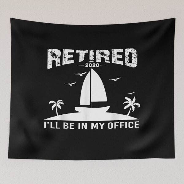 Item preview, Funny Love Sailing Retired I'll Be In My Office designed and sold by zpruby.