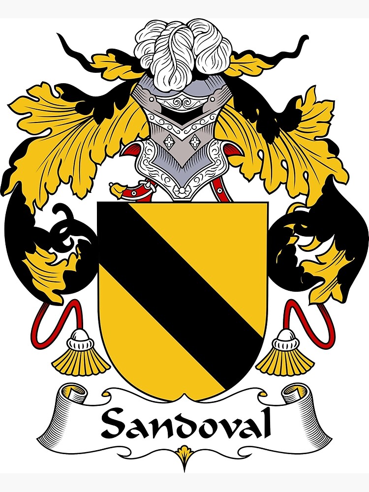 "Sandoval Coat of Arms/Family Crest" Framed Art Print by carpediem6655