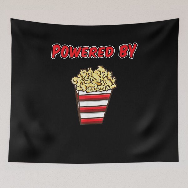 Item preview, Powered By Popcorn designed and sold by zpruby.