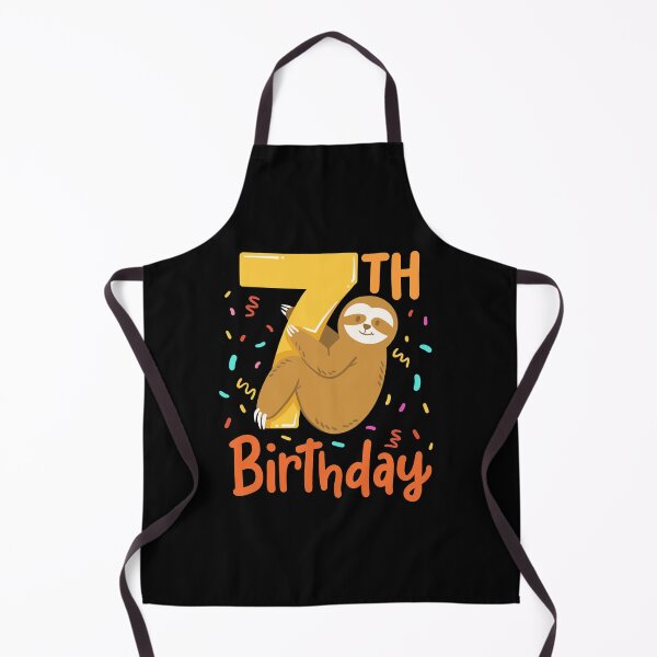 Item preview, 7th Birthday Sloth designed and sold by CreativeGiftShp.