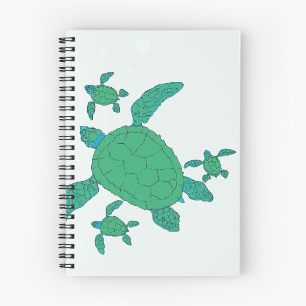 Item preview, Green Sea Turtle Family designed and sold by recycledcan.