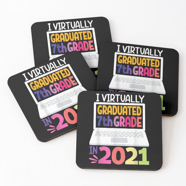 Item preview, Funny I Virtually Graduated 7th Grade I Class Of 2021 designed and sold by zpruby.