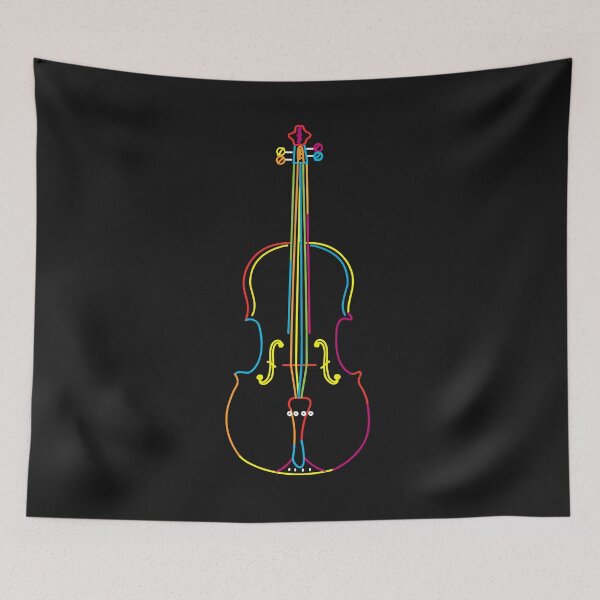 Item preview, Retro Orchestra Violin Art Long Sleeve  designed and sold by sampsonsier.