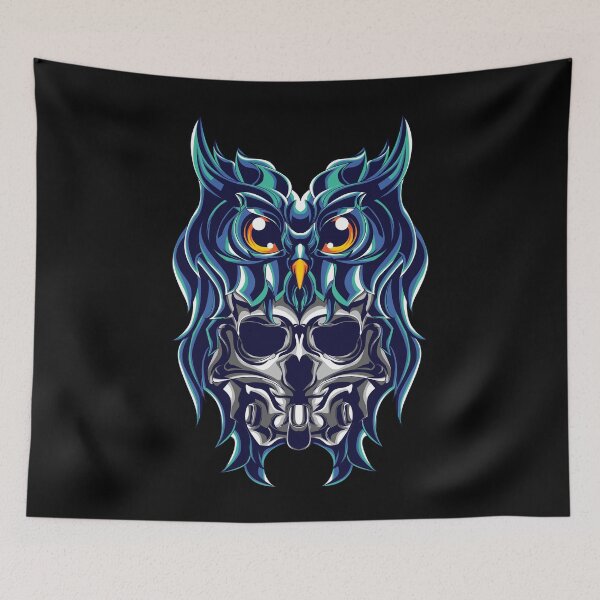 Item preview, Owl Skull designed and sold by VibrantGifts.
