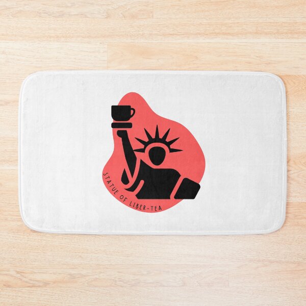 Item preview, Statue of Liber-tea - Food pun designed and sold by The Agreeable Raven.
