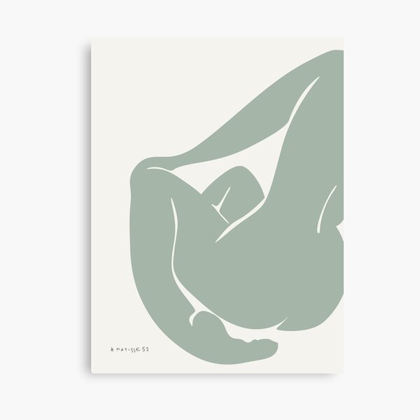 Henri Matisse Nu Bleu (Blue Nude) Reworked Wall Art Prints, Matisse Exhibition Posters, Art Prints, Men, Women, Gift Canvas Print