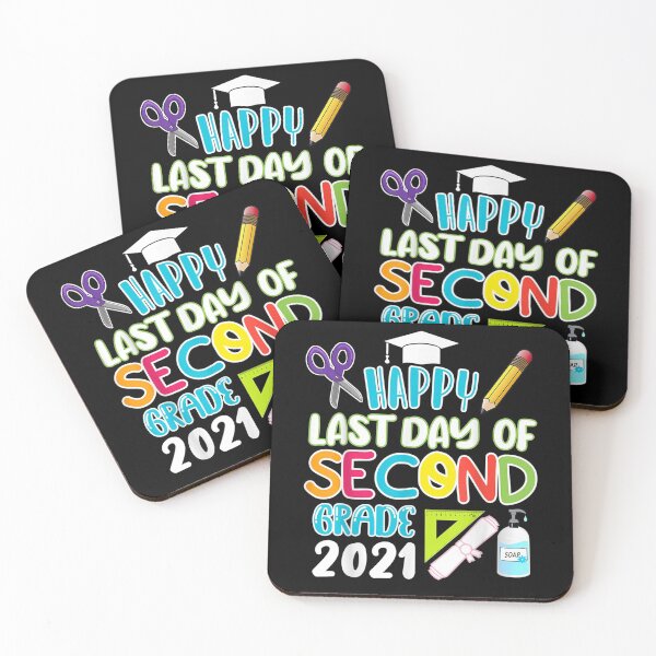 Item preview, Happy Last Day Of 2nd Grade Second Grade Graduation 2021 designed and sold by zpruby.
