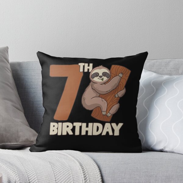 Item preview, 7th Birthday Sloth designed and sold by CreativeGiftShp.