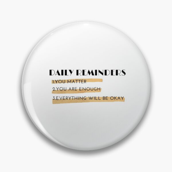 Item preview, daily reminders quote  designed and sold by itsimplea.